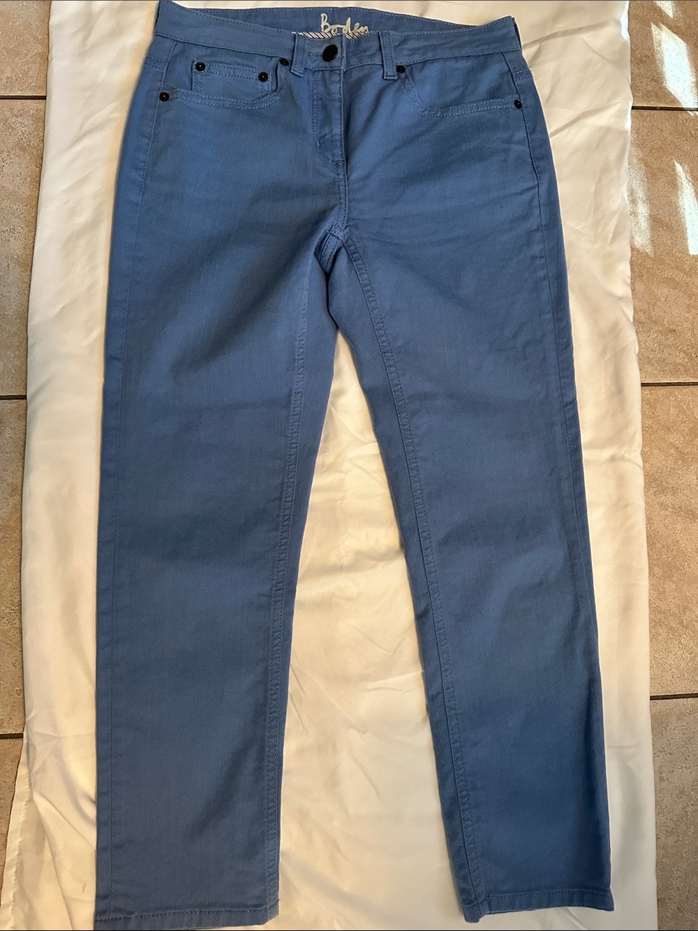 Boden Skinny Jeans in Periwinkle Blue Size 6R